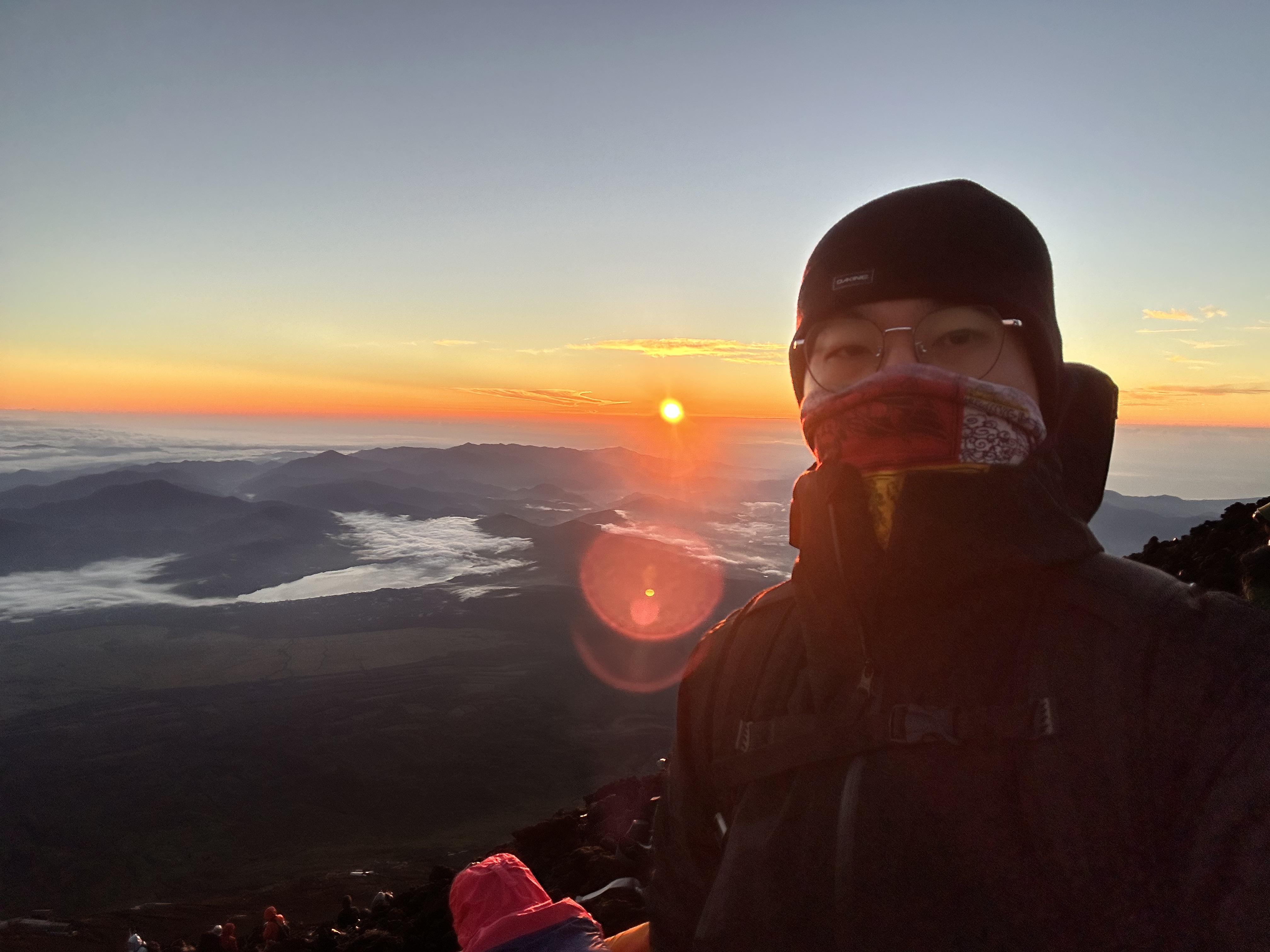 跟御来光来张合影